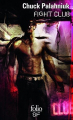 Couverture Fight club Editions Folio  (SF) 2013